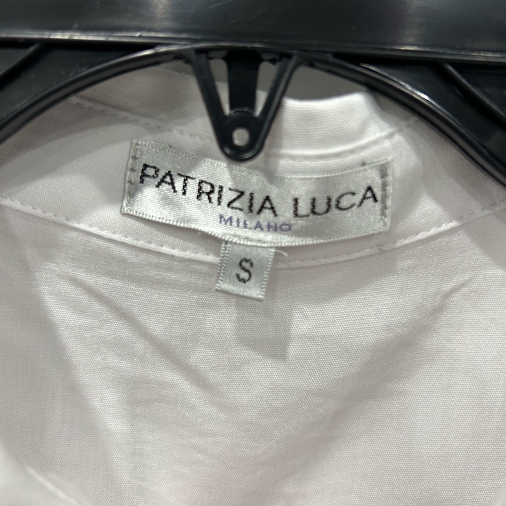Patrizia Luca NWOT Rouched front button up - Picture 5 of 7